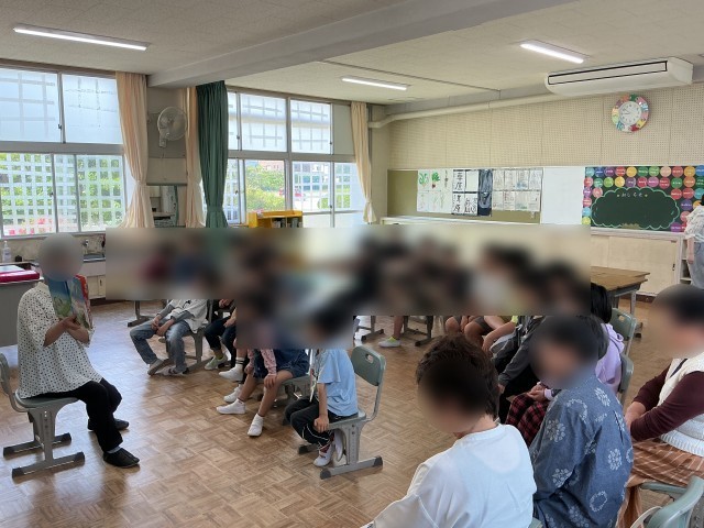 読み聞かせの様子