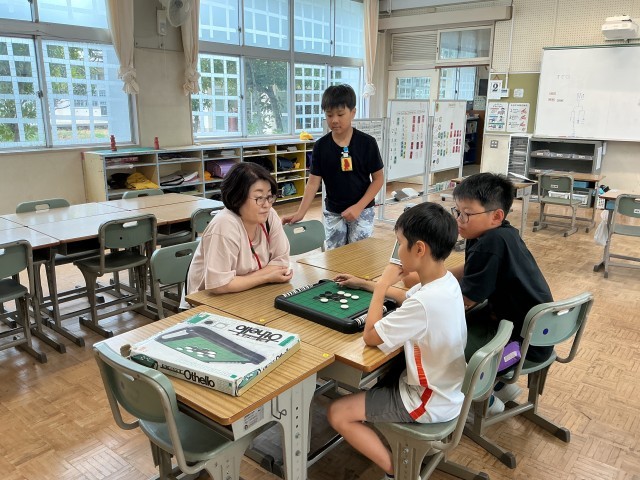 ボードゲームの様子