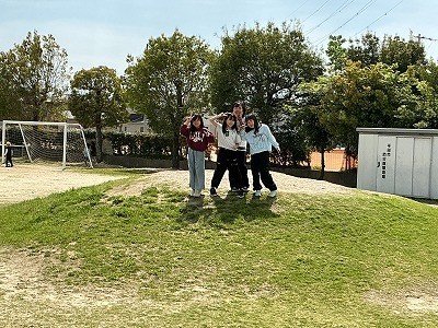 お山のてっぺん