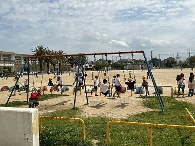 ブランコ大人気