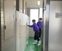 2月１２日　愛校作業