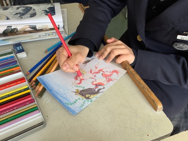 2月１６日　美術授業