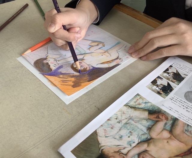 2月１６日　美術授業